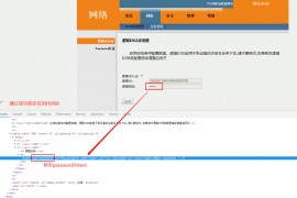 利用审查元素查看浏览器保存的移动光猫页面明文密码
