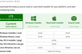 Node.js 安装配置