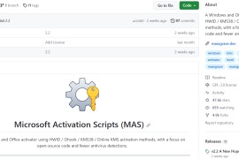 开源Microsoft 激活脚本 (MAS) ，KMS 激活 Windows 和 Office