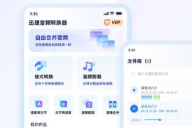 迅捷音频转换器 v2.9.0 安卓绿化版