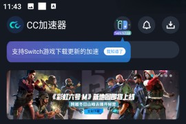 CC加速器-手游加速器 v3.8.0 安卓绿化版